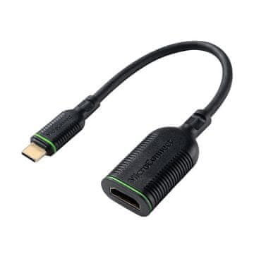 MicroConnect Adapter MicroConnect USB-C na HDMI, 0,2 m, črne barve, MC-USBCHDMI-A