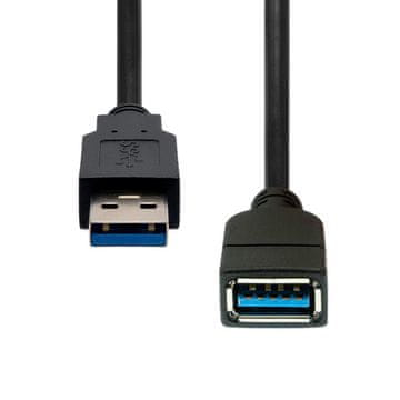 ProXtend USB 3.2 Gen1 podaljševalni kabel črne barve 1M, USB3AAF-001