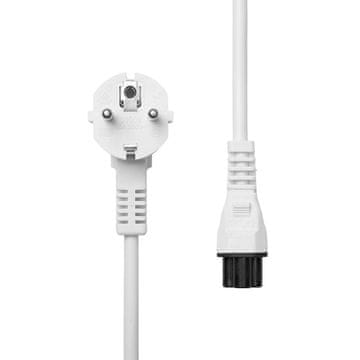 ProXtend Schuko napajalni kabel kotni za C5 5M bel, PC-FAC5-005W