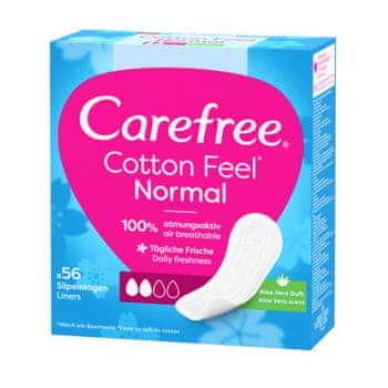 shumee Vložki Carefree Cotton Aloe 56 kosov.