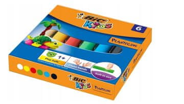 shumee BIC OTROŠKI PLASTELIN 6 BARV. 5488