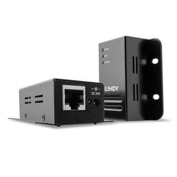 Lindy USB 2.0 Cat.6 podaljšek 50m z napajanjem preko RJ45, 42680