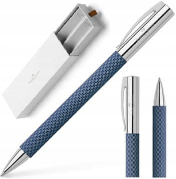 shumee FABER-CASTELL Elegantni avtomatski kemični svinčnik z etuijem Ambition Deep Water B
