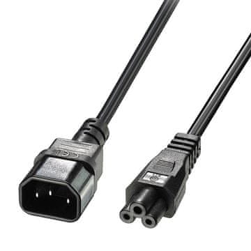 shumee Lindy 3m C5 do C14 brezolovni napajalni kabel 30342