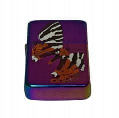 shumee Bencinski vžigalnik Tristar z metuljem - mavrični dizajn