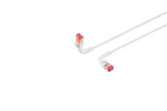 fleksibilen omrežni kabel RJ45 CAT6A U/FTP 0,5 m bel FLEX-ANGLE, LV-6AFTP-FLEX-ANGLE-005W