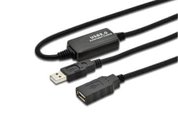 MicroConnect aktivni USB 2.0 podaljševalni kabel 20 m