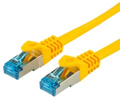 Profesionalni SF/UTP CAT5E patch kabel 7 m rumen LOGON, TCR55SS075Y