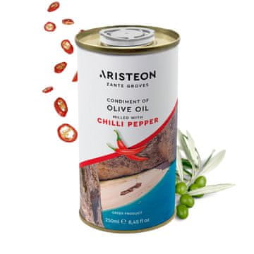 shumee Olivno olje s čilijem 250 ml ARISTEON Grčija Zakintos