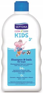 shumee SEPTONA KIDS hipoalergeni šampon in tekočina za kopel za dečke 500 ml