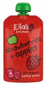 shumee Ella's Kitchen Organic jagodno-jabolčna pena za otroke 120 g