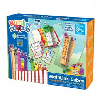 shumee Matematične kocke 11-20 MathLink kocke