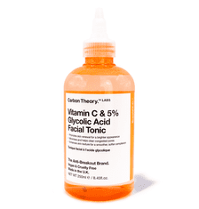 Carbon Theory SupaVIT-C - Tonik za obraz s 5 % glikolne kisline in vitamina C, Carboy Theory
