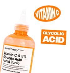 Carbon Theory SupaVIT-C - Tonik za obraz s 5 % glikolne kisline in vitamina C, Carboy Theory