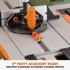 shumee Večnamenska namizna žaga Evolution R255TBL+ z rezilom 255 mm/28 zob