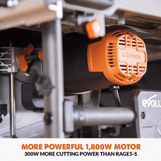 shumee Večnamenska namizna žaga Evolution R255TBL+ z rezilom 255 mm/28 zob