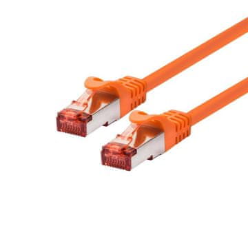 shumee Logon CAT6 F/UTP profesionalni patch kabel, 25 m oranžen, TCF66F250O