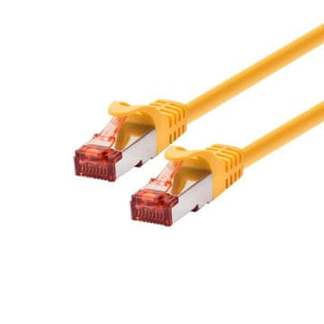 shumee Profesionalni LOGON CAT6 F/UTP patch kabel - 0,3 m rumen, TCF66F003Y