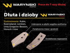 shumee Levi nastavek za dleto Gregoire-Besson Vogel&Noot 801102 z volframovim karbidom WARYŃSKI MAXX