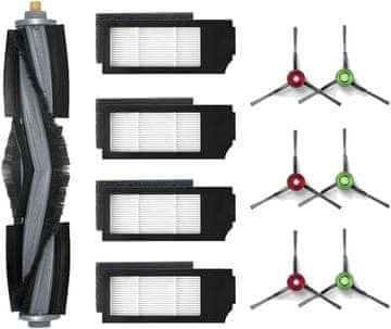 shumee ECOVACS DEEBOT X1 TURBO/OMNI/PLUS KOMPLET DELOV ŠČETKE HEPA FILTRI
