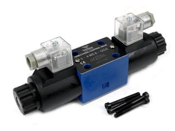 shumee Razdelilnik (magnetni ventil CETOP 3 NG6) 3-pozicijski 50L drsnik ""G"" (tuljave x2) 12V VOIMA