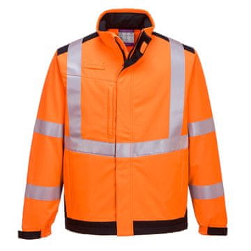 shumee Modaflame Multi Norm Arc Softshell - oranžna/mornarsko modra XXXL