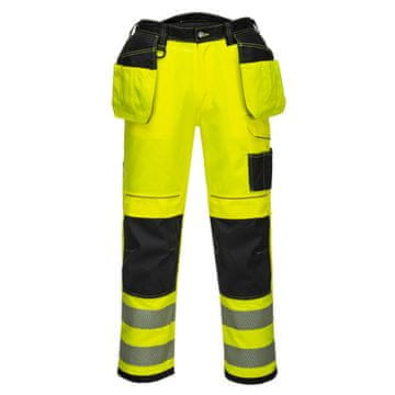shumee Hlače Portwest T501YBS 32 Hi-Vis PW3 s toki