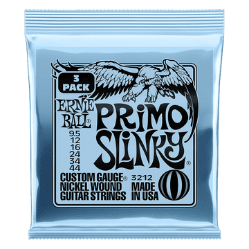 shumee 3 kusy strún Ernie Ball Primo Slinky Nickel Wound 9.5-44 (3212)