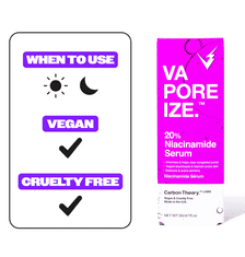 Carbon Theory VaPOREize 20% ogljikova teorija niacinamidni serum