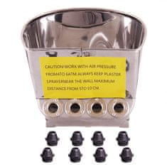 shumee D011B PNEVMATSKI STROJ ZA OMETANJE stropov + 8 šob