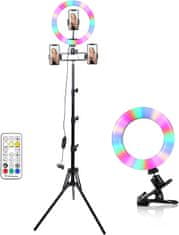 shumee LED RING LAMP RING LED USB 26/16cm selfie stativ dodatki za daljinsko upravljanje