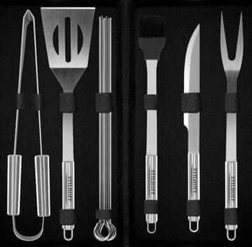 shumee Komplet dodatkov za STILHOFF GRILL, jedilni pribor, pripomočki, 10 kosov, 9 kosov + etui