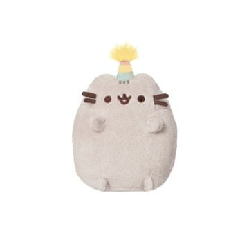 shumee Pusheen - Plišasta žival v rojstnodnevni kapici, 14 cm