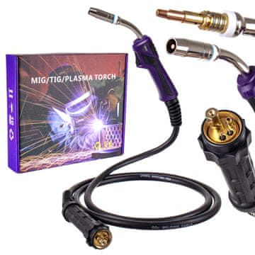 shumee MIG MAG VARILNI GORILNIK 4M TIP BINZEL MB25 EURO VTIČNICA, ZGLOBLJENA