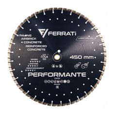 Performante 450 mm diamantno rezilo