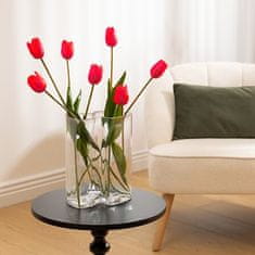 Atmosphera Umetna roža BELI TULIPAN višine 48 cm, iz plastike