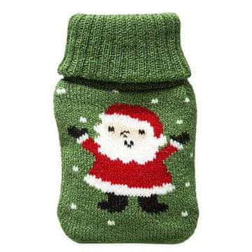shumee VROČA STEKLENICA 7x12 cm Božiček zelena BOŽIČ iz akrila in PVC-ja