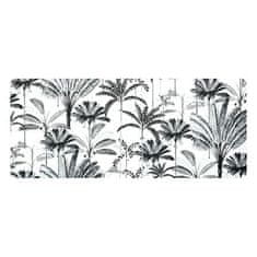 5Five® DIATOMITNA PODLOGA 50x120 cm bela s črnimi dlanmi za kopalnico