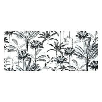 5Five® DIATOMITNA PODLOGA 50x120 cm bela s črnimi dlanmi za kopalnico
