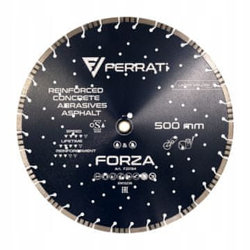 Diamantno rezilo Forza 500 mm