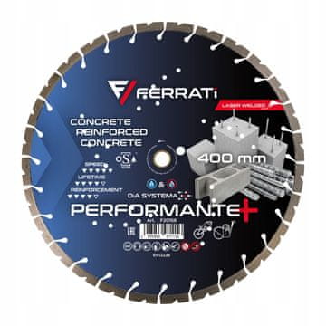 Performante Plus 400 mm diamantno rezilo