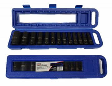 Silver KOMPLET DOLGIH UDARNIH NASTAVKOV 1/2" 13-delni/SREBRNA
