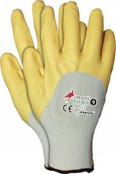 shumee Zaščitne rokavice iz nitrila DRAGON NITRIX velikost 8