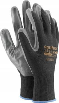 shumee NITRILNE delovne rokavice Ogrifox OX-NITRICAR BS velikost 8
