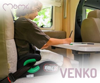 Otrok sedi na MoMi VENKO avtosedežu