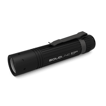 Led Lenser Ročna Svetilka Solidline ST6R, Črna