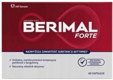 shumee Berimal FORTE za holesterol, zdravo srce, 60 kapsul