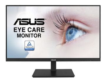 shumee Asus 23,8-palčni LCD-monitor Full HD 1920 x 1080 slikovnih pik, črne barve, VA24DQSB