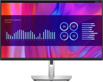 shumee DELL monitor 32"-palčni USB-C vozlišče - P3223DE, 80,1 cm, P3223DE