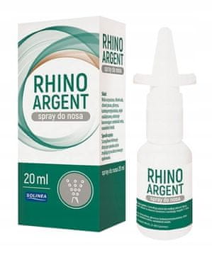 shumee Rhinoargent nosni sprej z nanosrebrom 20 ml